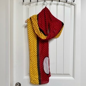 Official Disneyland Parks Mickey Mouse rayon scarf (72” by 18”)